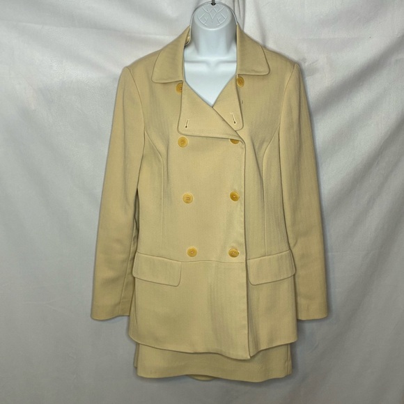 NOT FOR SALE - Vintage BCBG Cream Suit with Jacket - REFER TO NEW LISTING